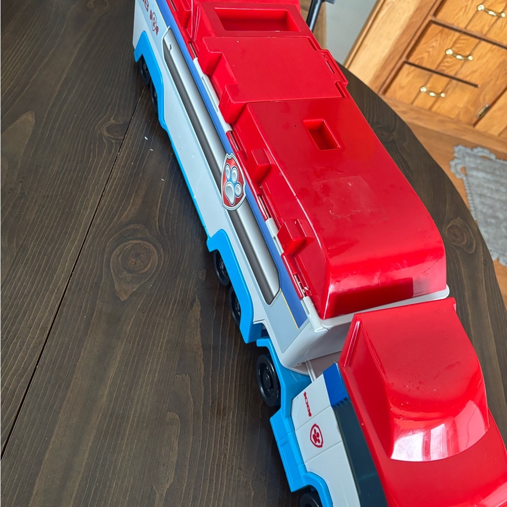 Paw Patrol Red and Blue Rescue Truck
